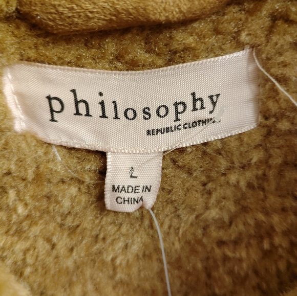 Philosophy Tan Women's Jacket - Picture 2 of 8